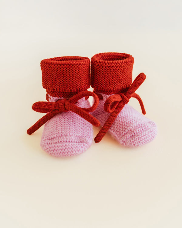 Cotton Candy Booties / Red