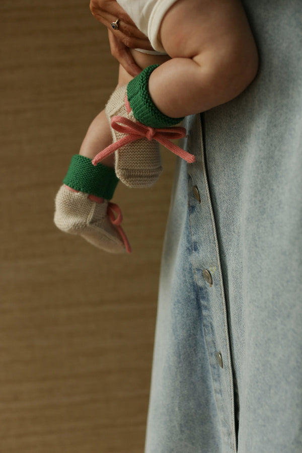 Booties Cream / Grass