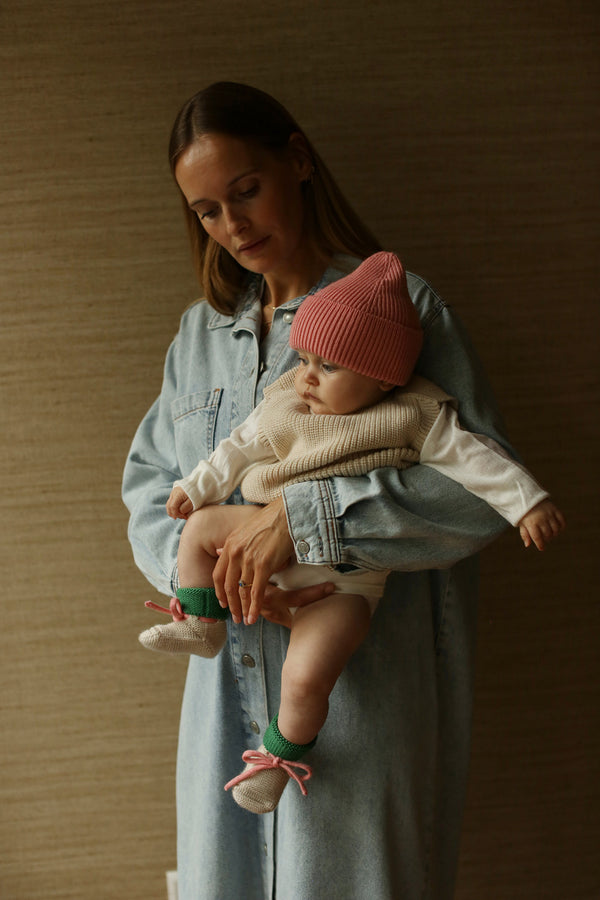 Booties Cream / Grass