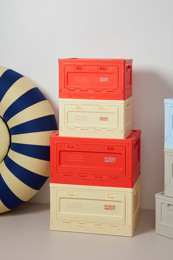 Storage Box Large Light Yellow
