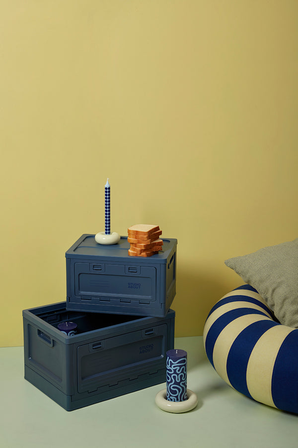 Storage Box Medium Dark Blue