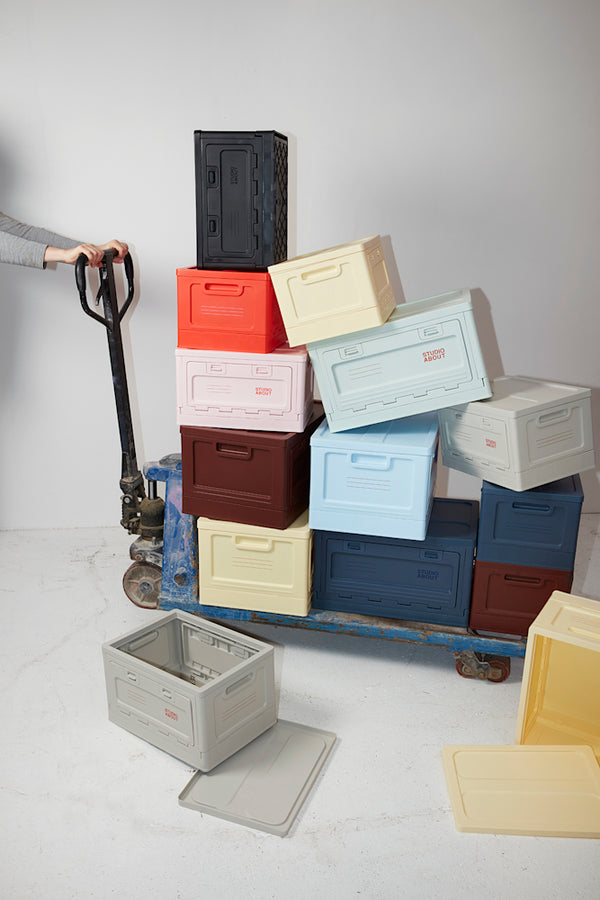 Storage Box Medium Light Blue