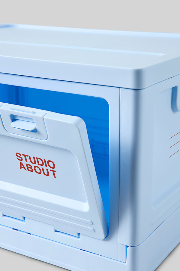 Storage Box Medium Light Blue