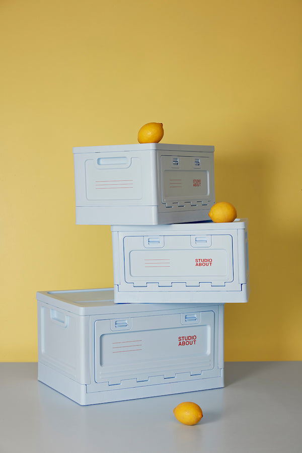 Storage Box Medium Light Blue