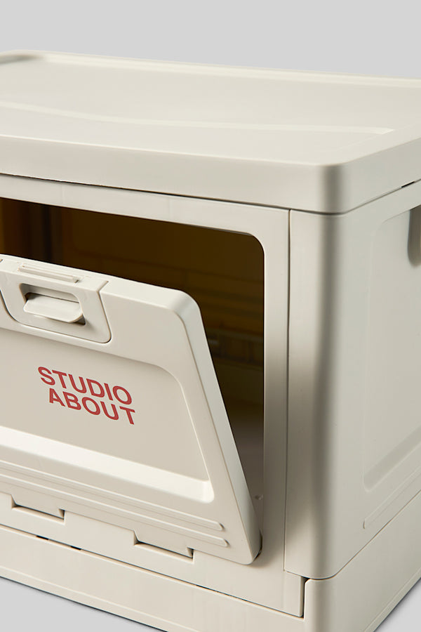 Storage Box Medium Light Grey