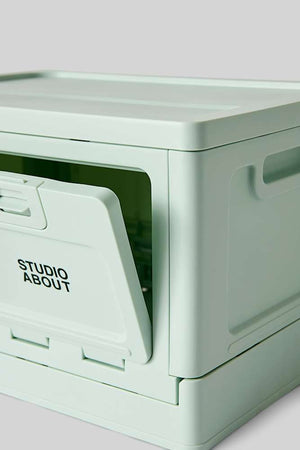Studio About Aufbewahrungsbox Medium Mint von oben