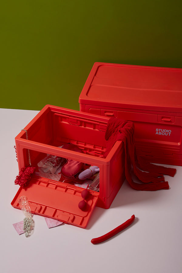 Storage Box Medium Red