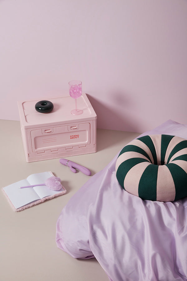 Storage Box Medium Pink