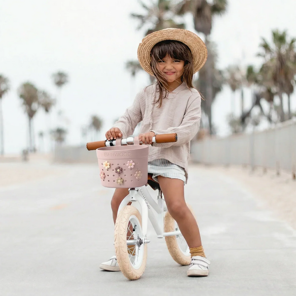 Pin & Ride Basket Faded Pink