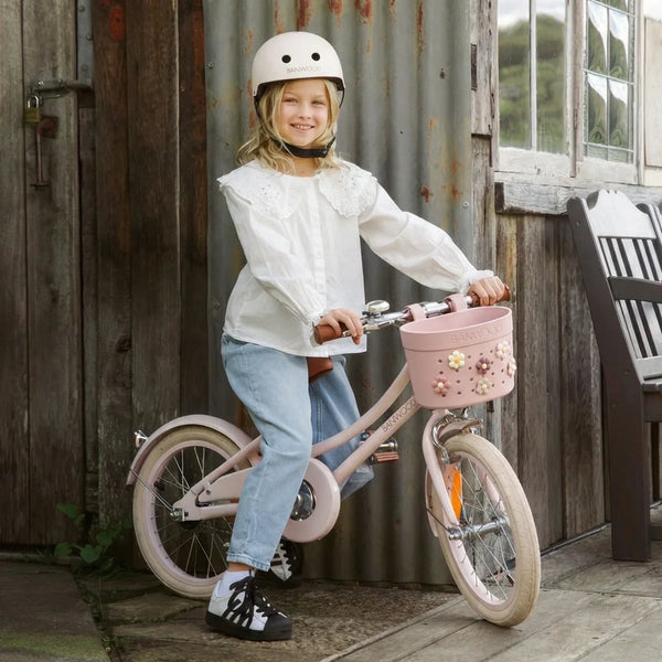 Pin & Ride Basket Faded Pink