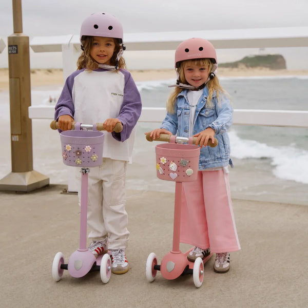 Pin & Ride Basket Lavender