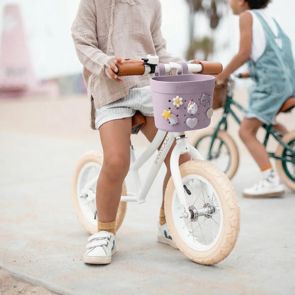 Pin & Ride Basket Lavender