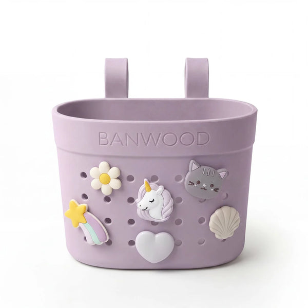 Pin & Ride Basket Lavender
