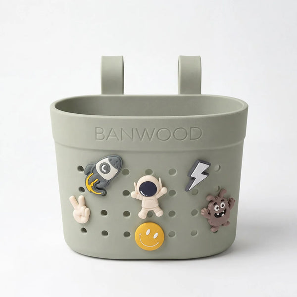 Pin & Ride Basket Olive