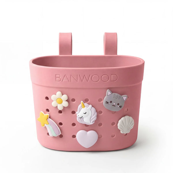 Pin & Ride Basket Raspberry