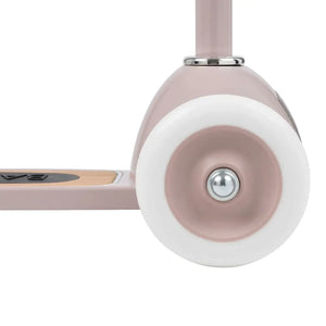 Banwood Scooter Dusty Pink von hinten mit Trittbremse