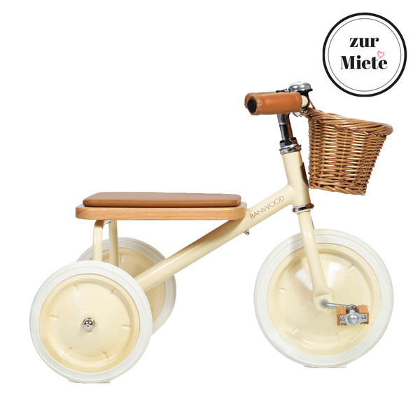 Banwood Banwood Dreirad Cream zum Mieten | Dreirad | Beluga Kids