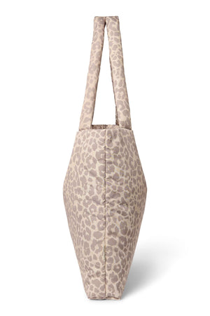 Studio Noos Mom Bag Beige Leopard Innenraum
