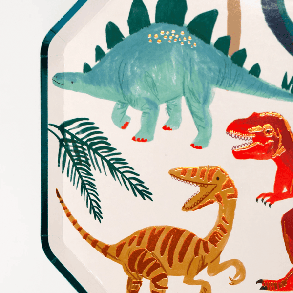 Dinosaur plates (8x)