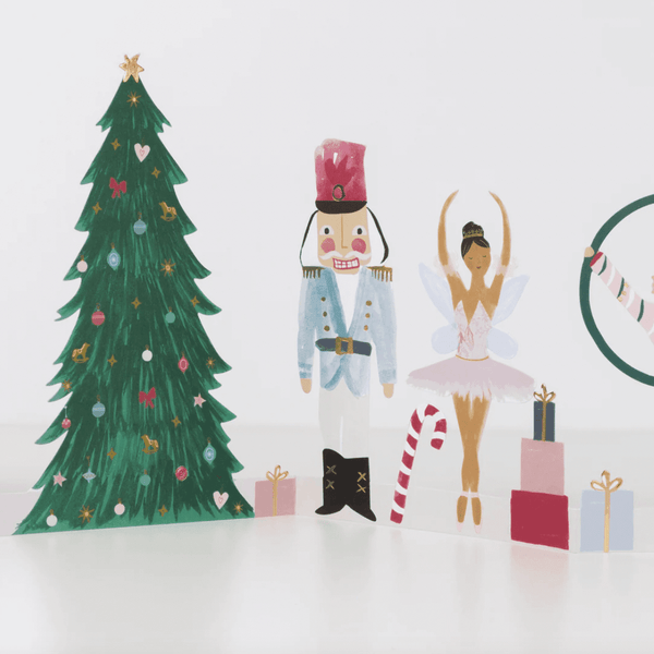 Meri Meri Nutcracker 3D Weihnachtskarte | Geschenkkarte | Beluga Kids