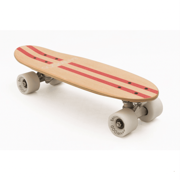 Skateboard Red Stripes