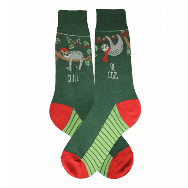 Men's socks Holiday Sloth