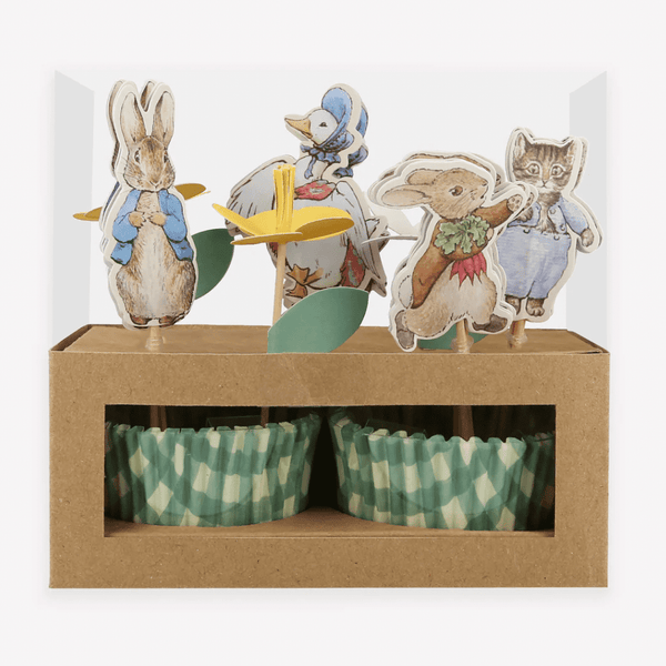 Meri Meri Peter Rabbit™ im Garten Cupcake-Set | Partydeko | Beluga Kids