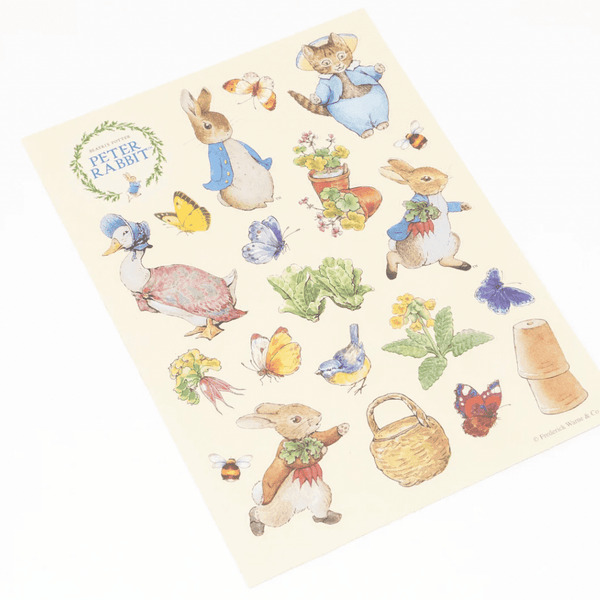 Meri Meri Peter Rabbit™ Sticker (10 Blätter) | Sticker | Beluga Kids