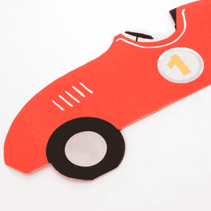 Meri Meri Rennauto Servietten aus FSC-Mischpapier, zusammengeklappt 203 × 89 mm