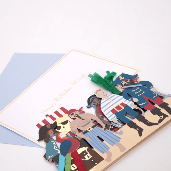 Meri Meri Piraten Geburtstagskarte | Geschenkkarte | Beluga Kids