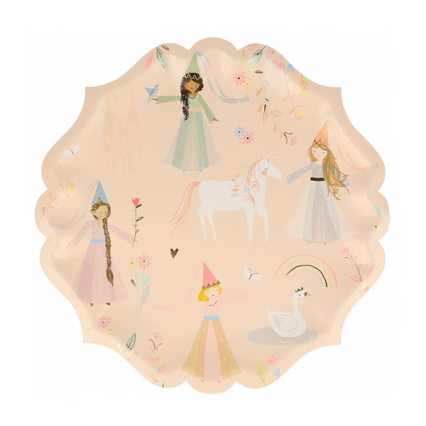 Party Plate Pricess (8x)