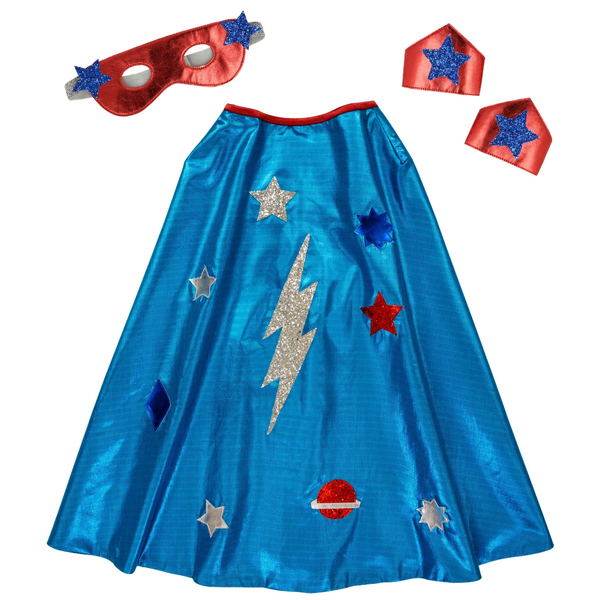 Superhero Costume Blue