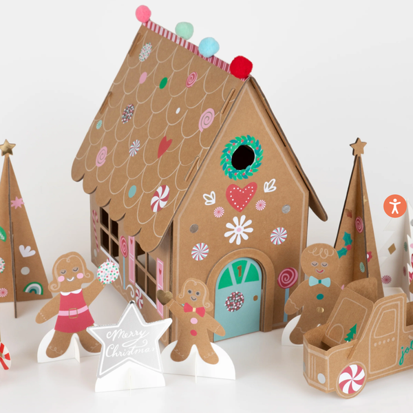 Gingerbread House Sticker Advent Calendar