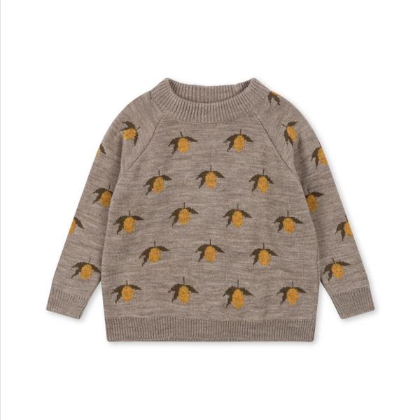 Belou knitted sweater Lemon