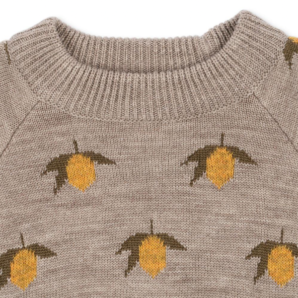 Belou Strickpullover Lemon