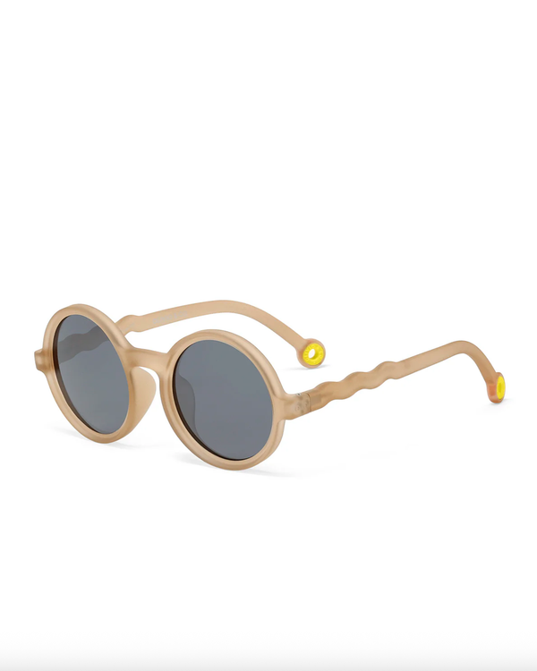 Junior Round Sunglasses Sand Beige