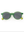 Kids Oval Sunglasses Olive Green