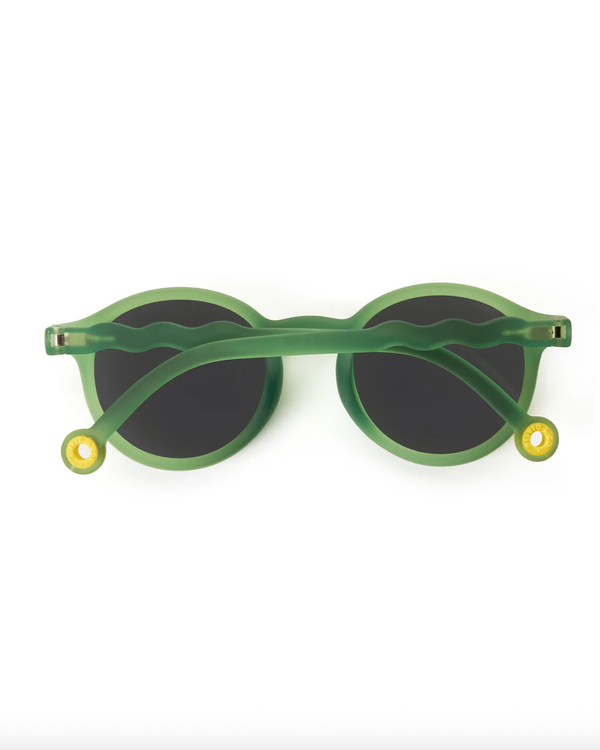 Kids Oval Sunglasses Olive Green