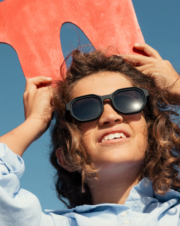 Junior #D Sunglasses Squid Black