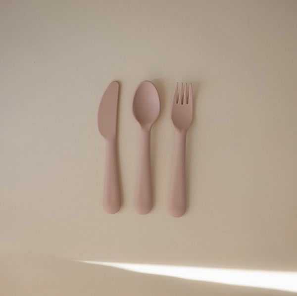 Children's cutlery set Blush
