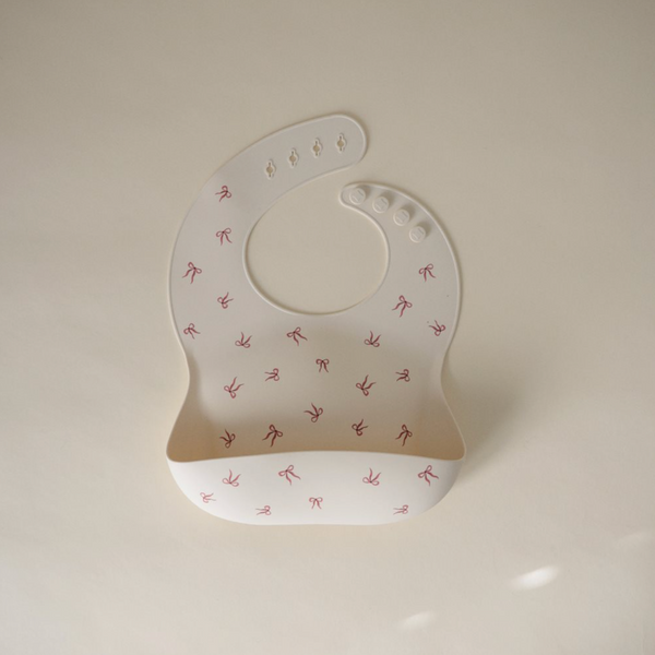 Silicone Bib Bows