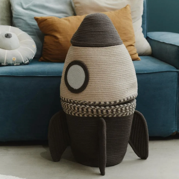 Rocket storage basket