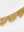 Gold tinsel shell garland