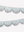 Silver tinsel shell garland