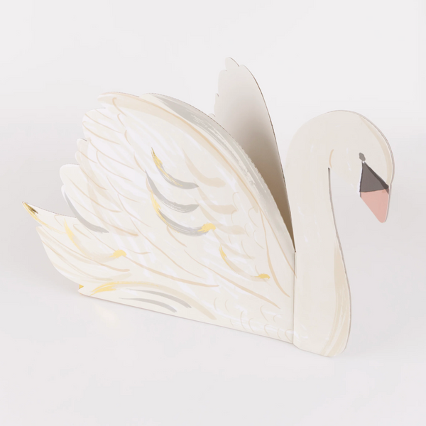 Swan table decoration