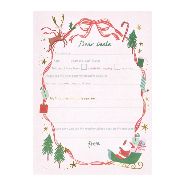 "Letter to Santa Claus" - Kit