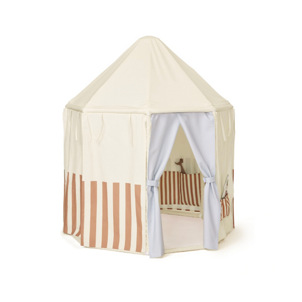 Moomin pavilion tent with figures