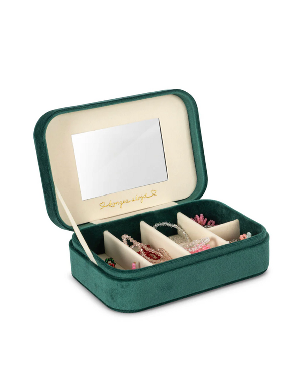 "All I wish for" jewelry set Bottle Green