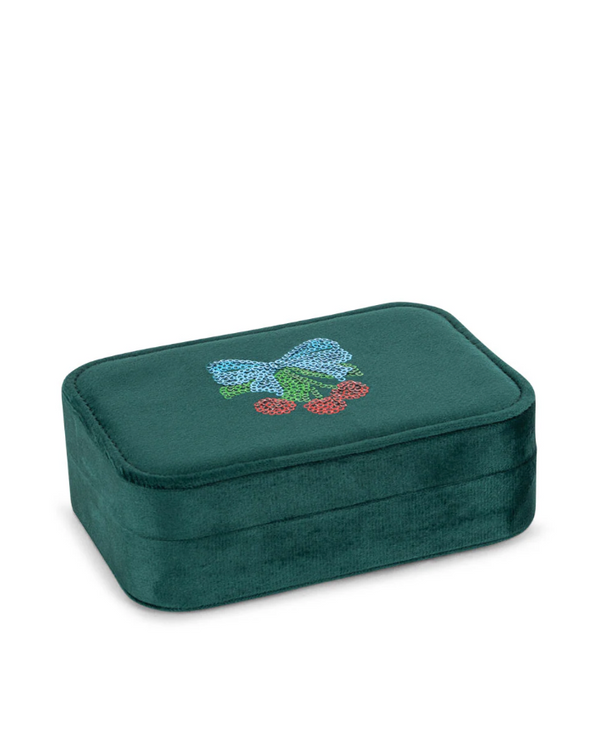 "All I wish for" jewelry set Bottle Green