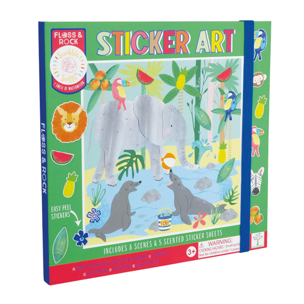 Sticker Art Book Jungle